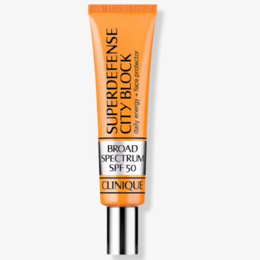 New! Clinique Superdefense City Block Broad Spectrum SPF 50 Daily Energy + Face